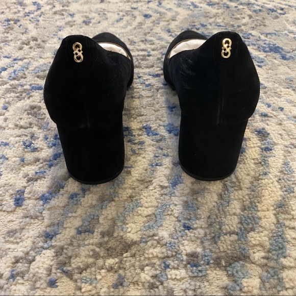 Cole Haan Black Suede Block Heels / SIZE 10 / - Picture 6 of 10